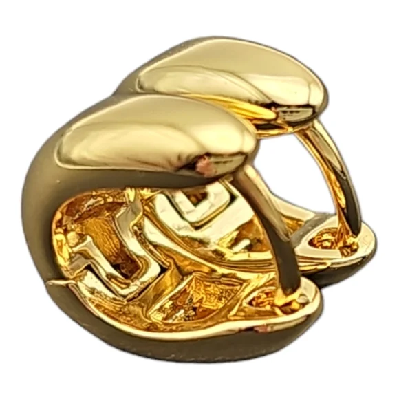 18k gold plated earrings - Picture 3 of 5